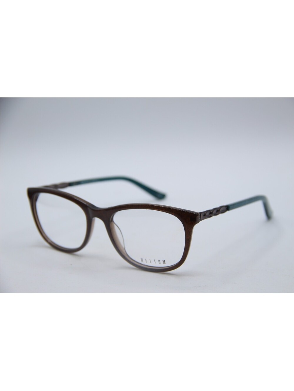 Helium 4298 Brown Blue Authentic Eyeglasses